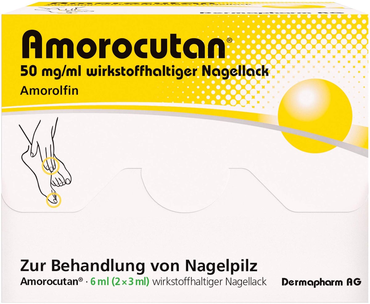 Amorocutan 50 mg Pro ml Wirkstoffhaltiger Nagellack 6 ml Lösung