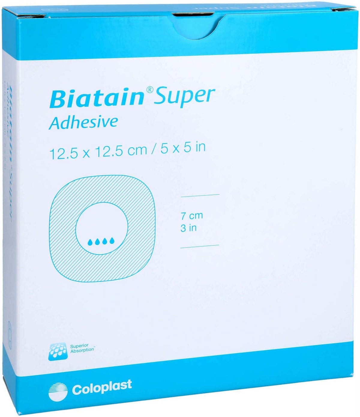Biatain Super Selbst Haftend 12,5 X 12,5 cm 10 Verbände