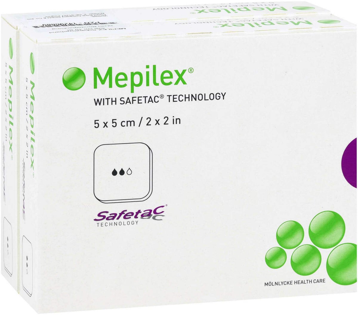 Mepilex 5 X 5 cm Schaumverband Cpc 10 Stück