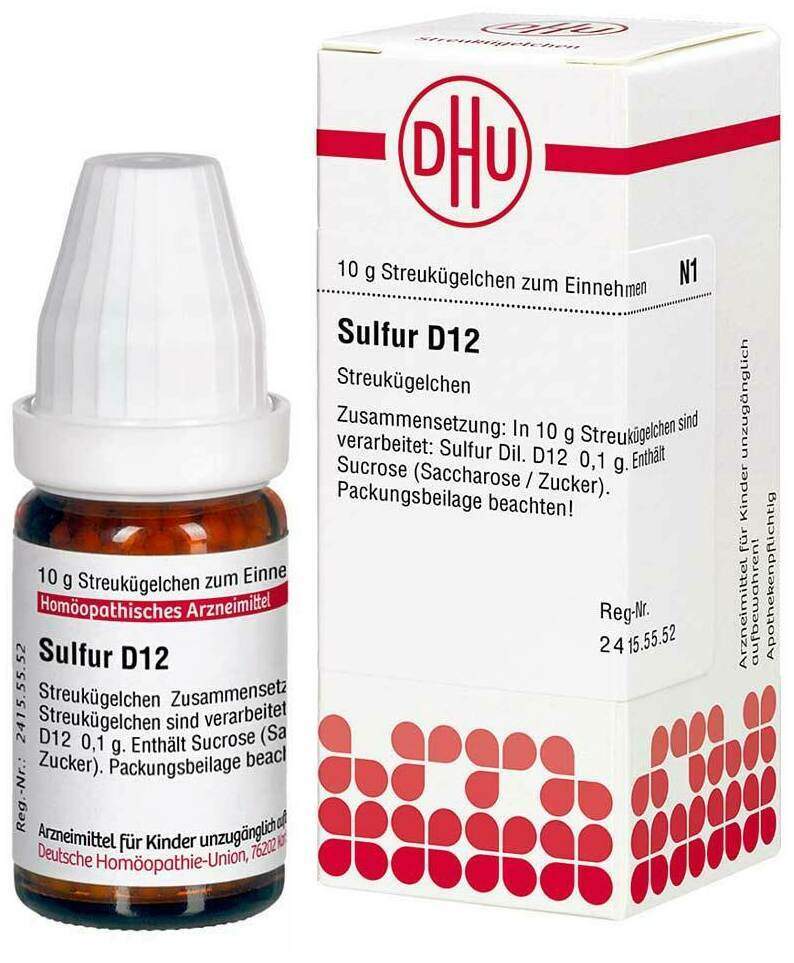 Dhu Sulfur D12 10 G Globuli
