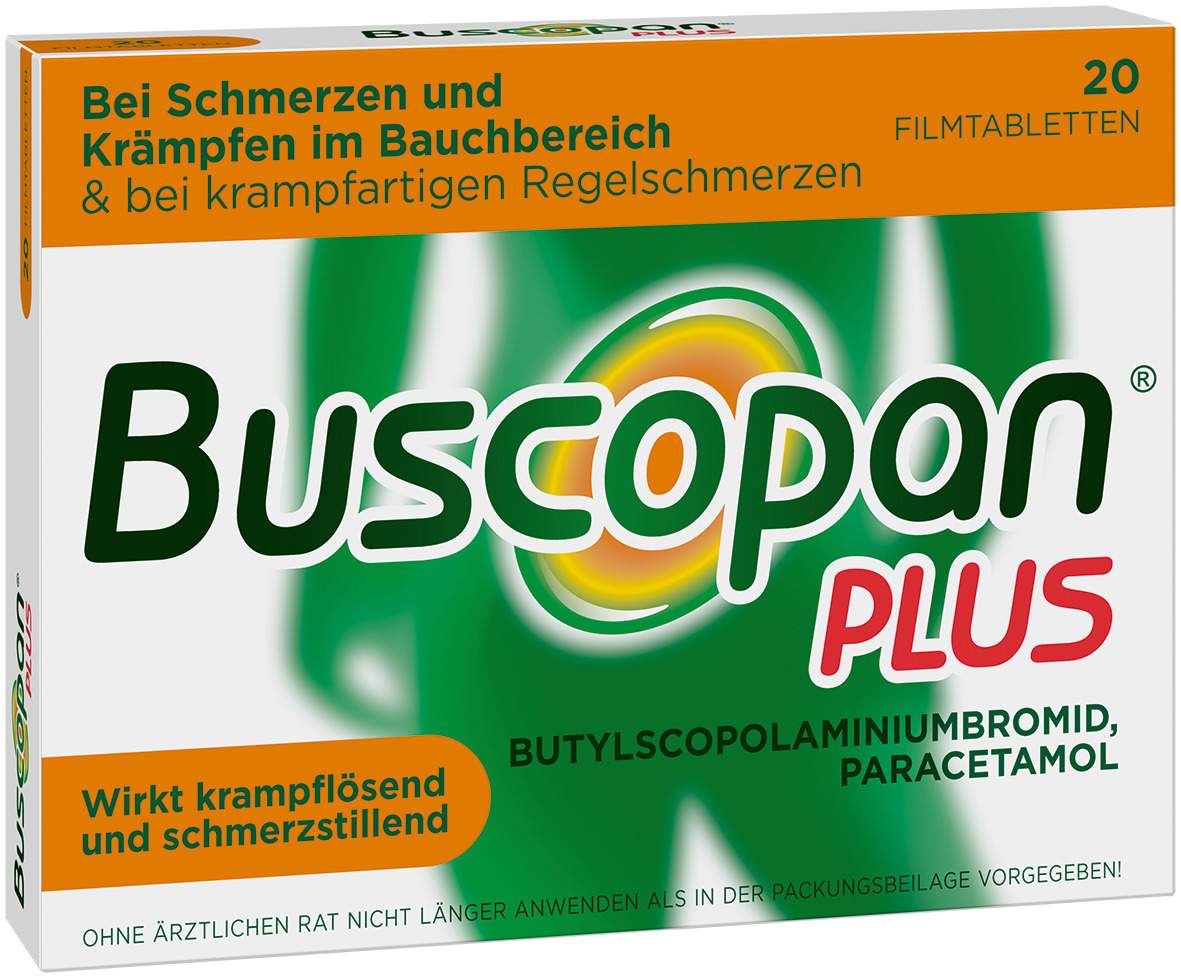 Buscopan Plus 20 Filmtabletten