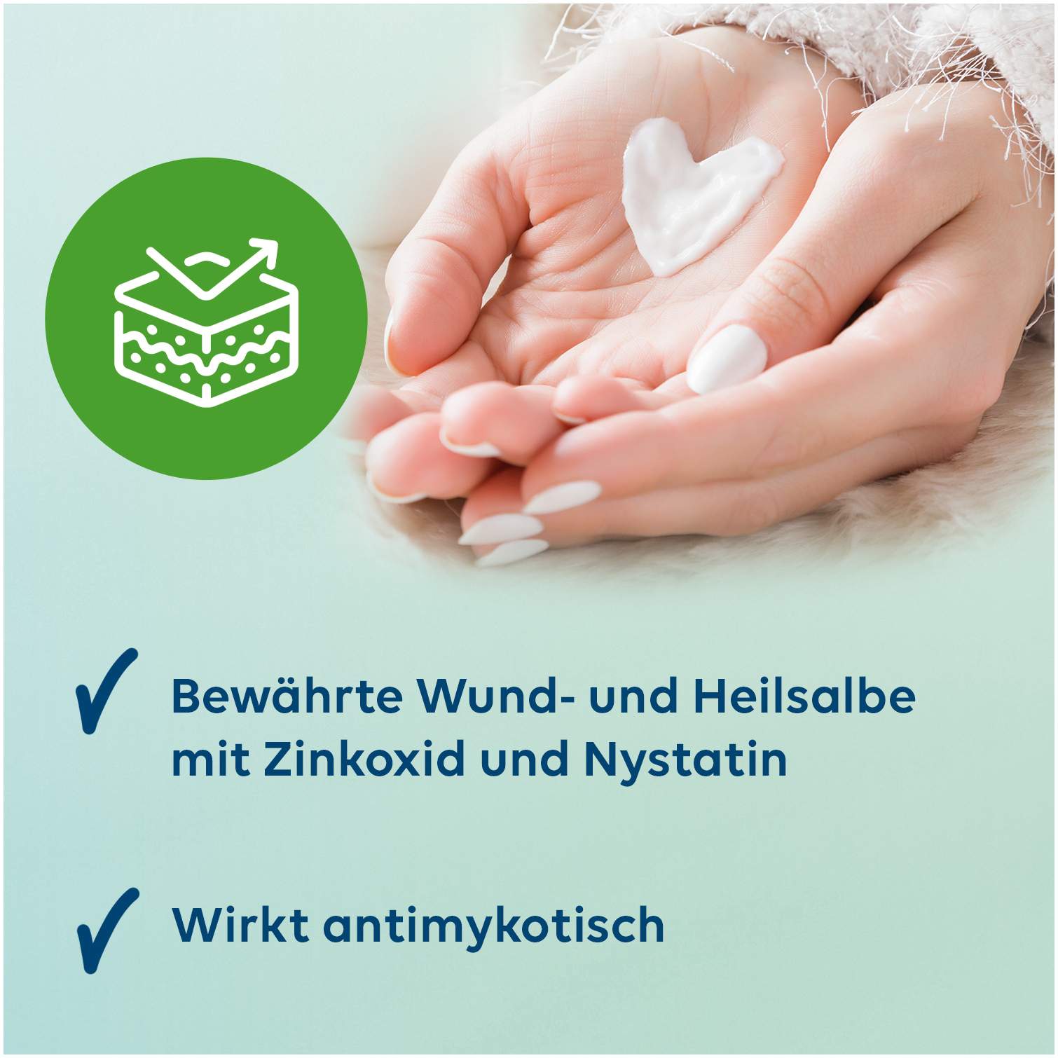 Multilind Wund-und Heilsalbe mit Zinkoxid und Nystatin 50 g