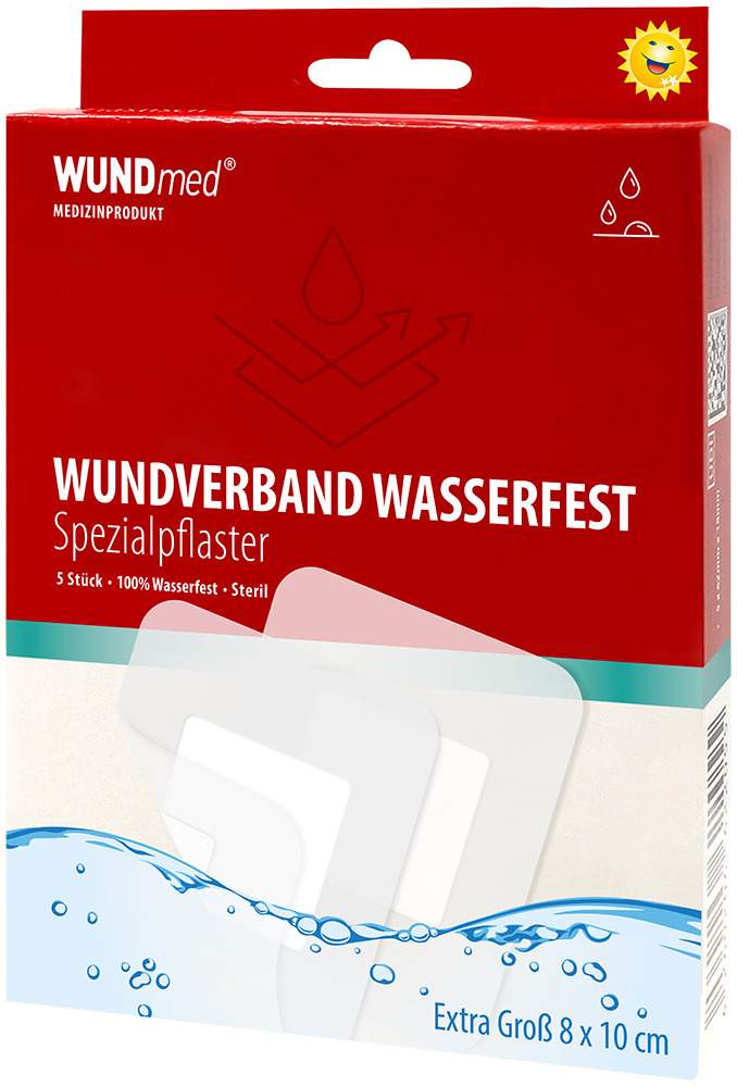 Wundmed Wundverband Wasserfest Spezialpflaster 5 Stück