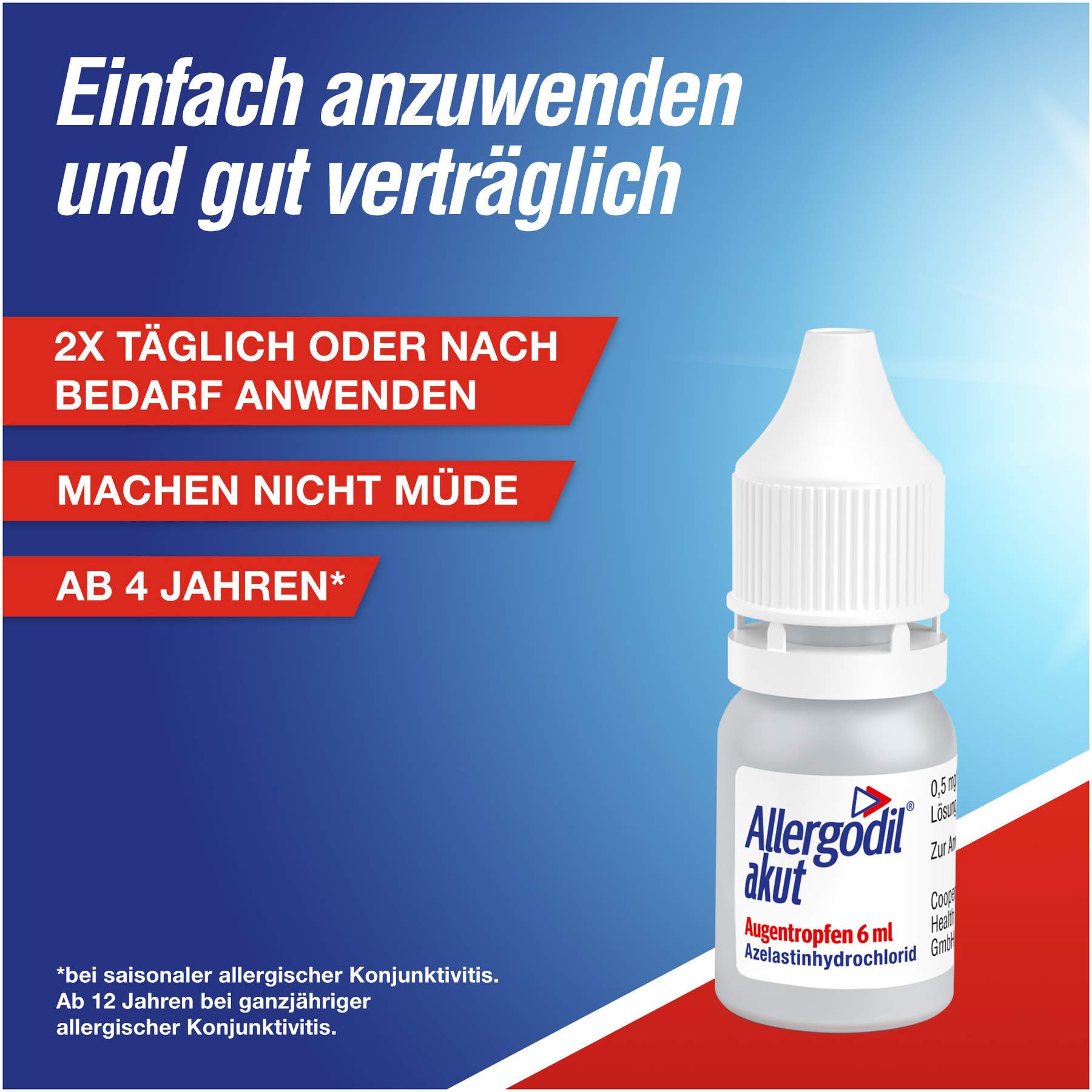 Allergodil Akut Augentropfen 6 ml Augentropfen