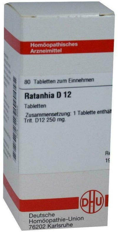 Dhu Ratanhia D12 Tabletten