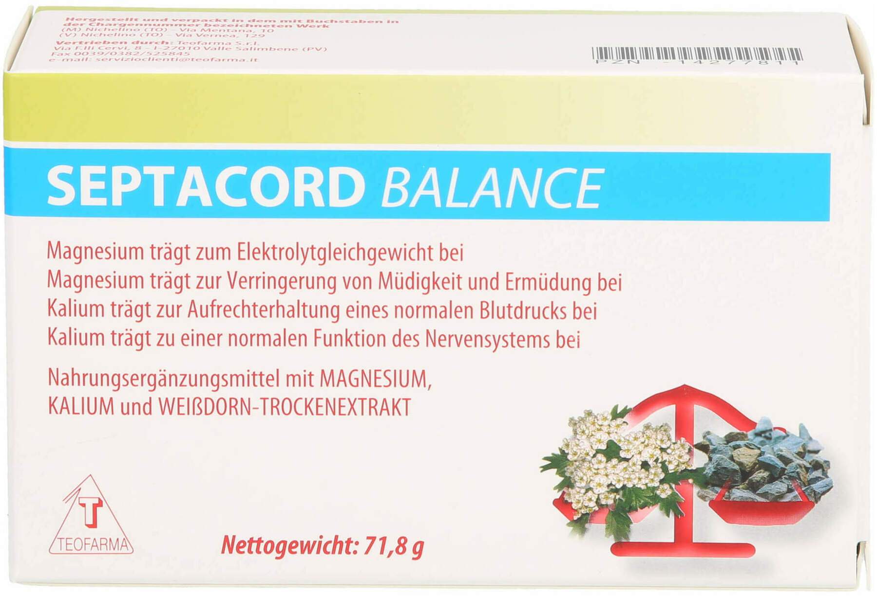 Septacord Balance Filmtabletten 100 Stück