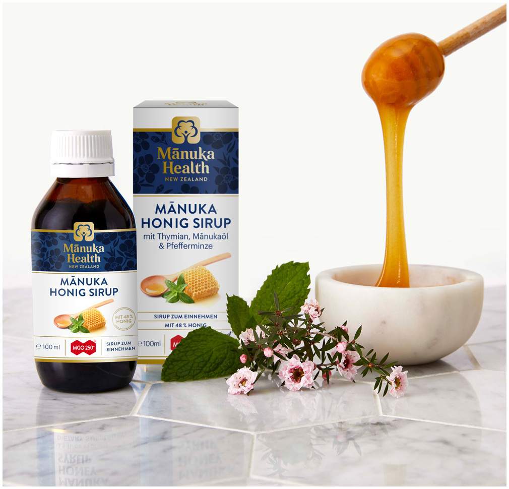 Manuka Health Mgo 250+ Manuka Honig Sirup 100 ml