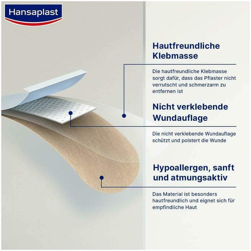Hansaplast Soft Pflaster 5 M X 8 cm 1 Rolle
