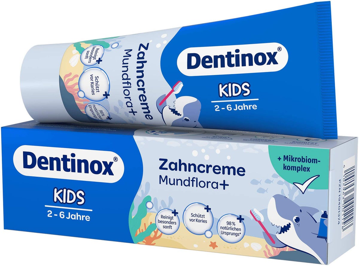 Dentinox Zahncreme Mundflora + Kids 75 ml
