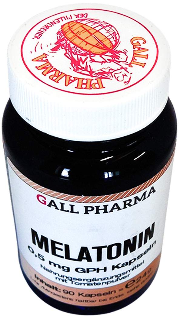 Melatonin 0,5 mg Gph Kapseln