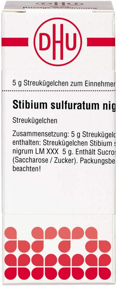 Dhu Stibium Sulfuratum Nigrum Lmxxx Globuli 5 G