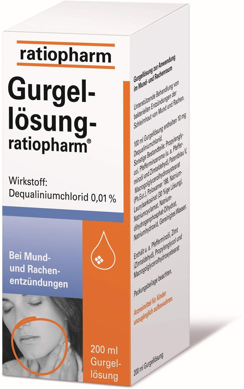 Gurgellösung-ratiopharm 200 ml Lösung