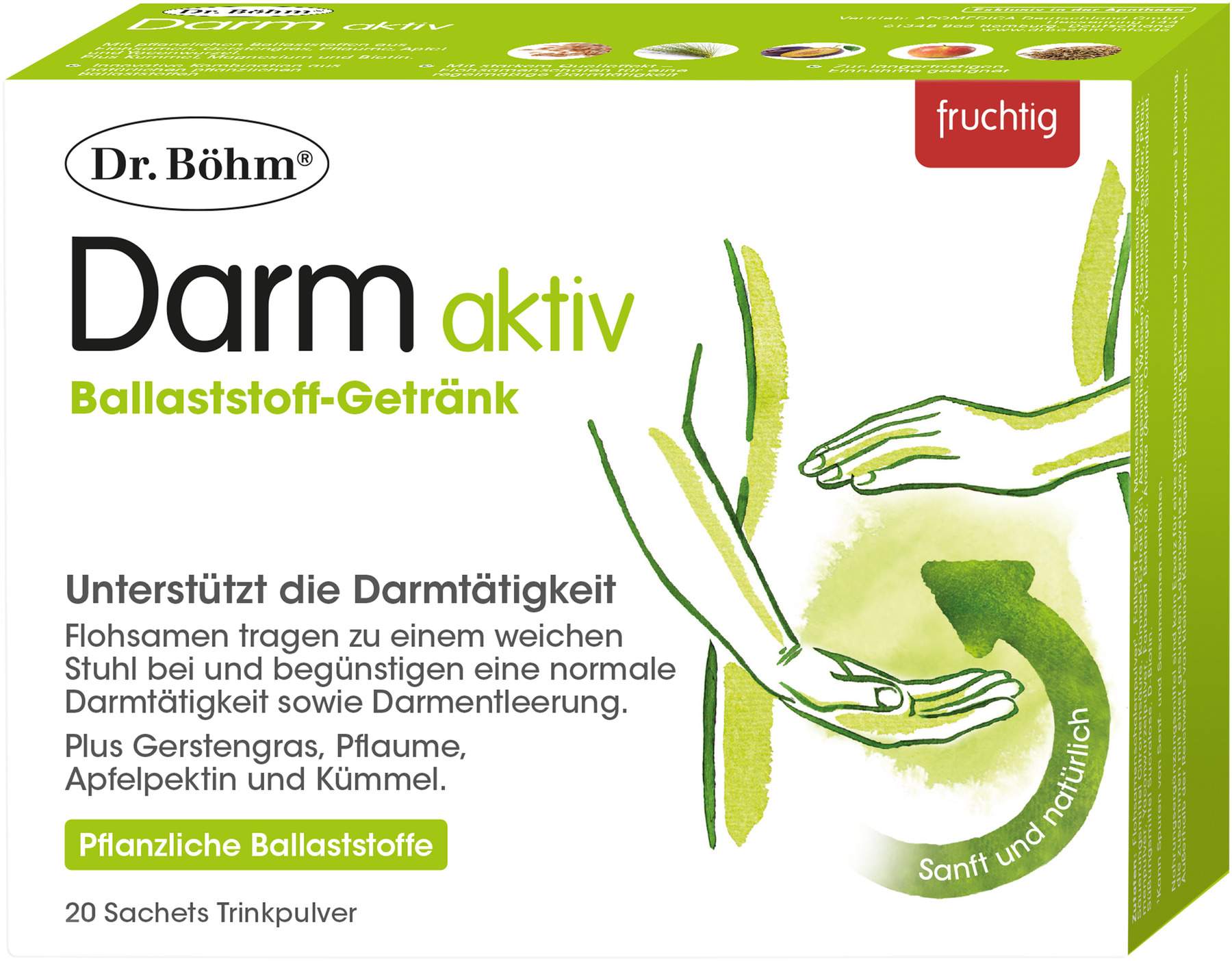 Dr.Böhm Darm aktiv Pulver 20 Sachets