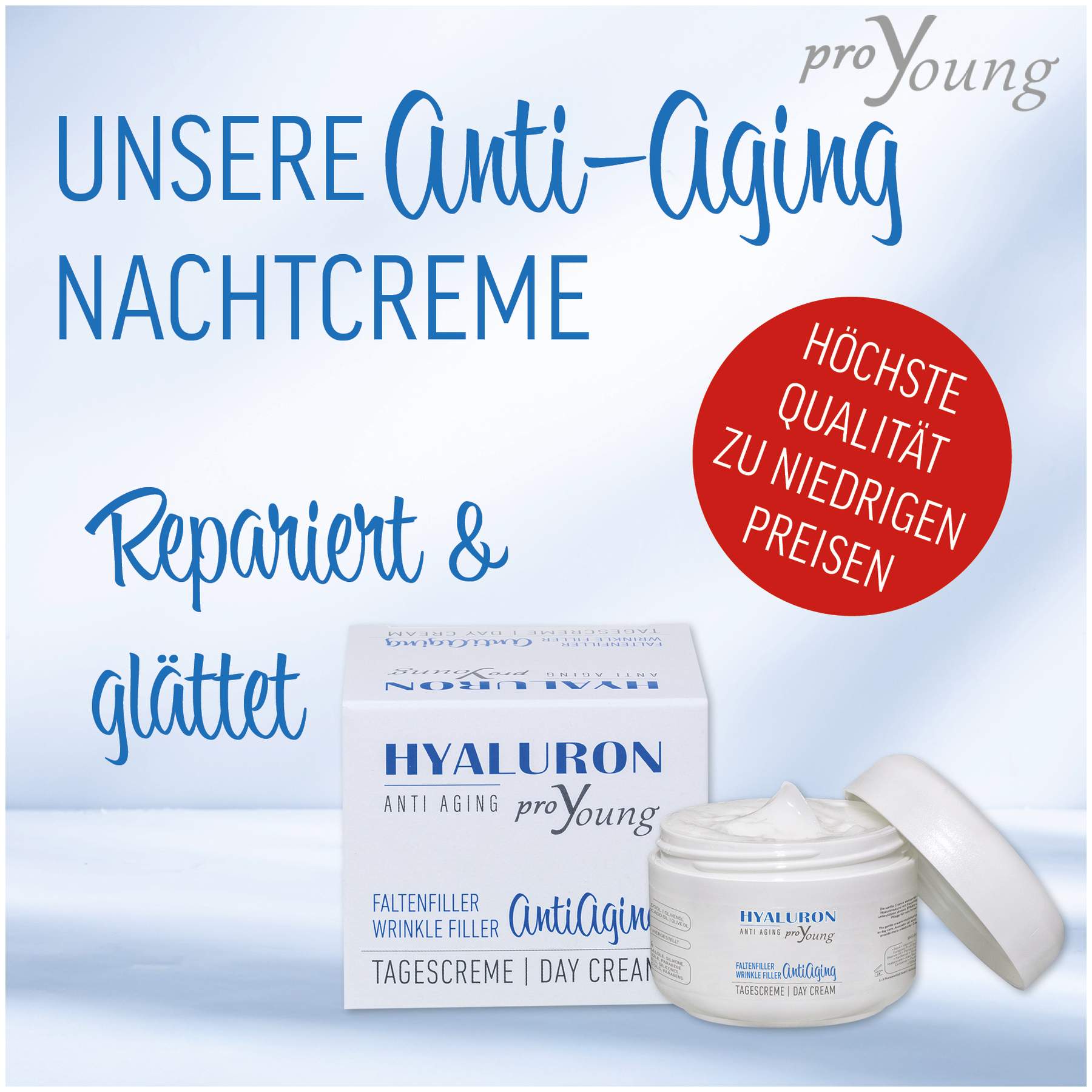 Proyoung Hyaluron Faltenfiller Gesichtscreme 50 ml