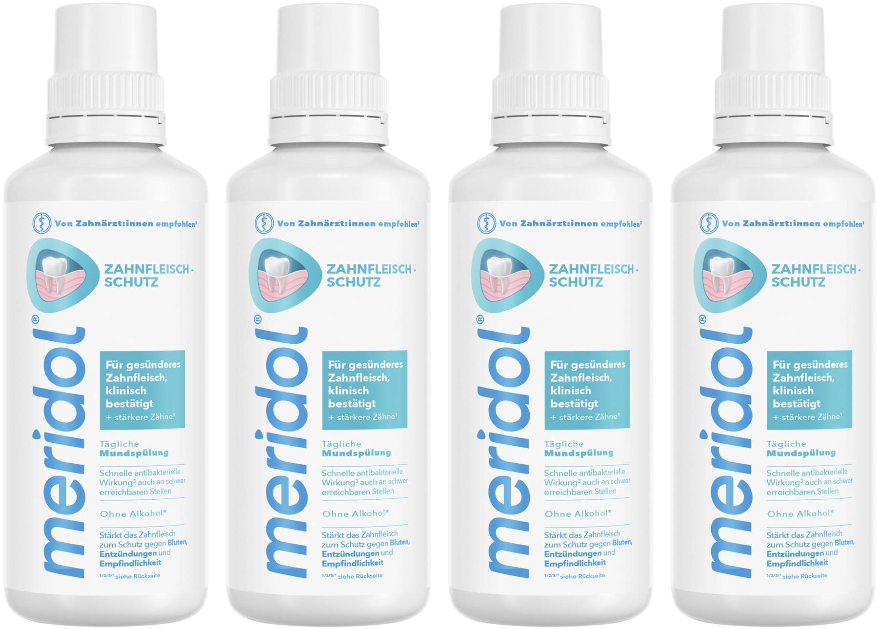 Meridol Mundspüllösung 4 x 400 ml