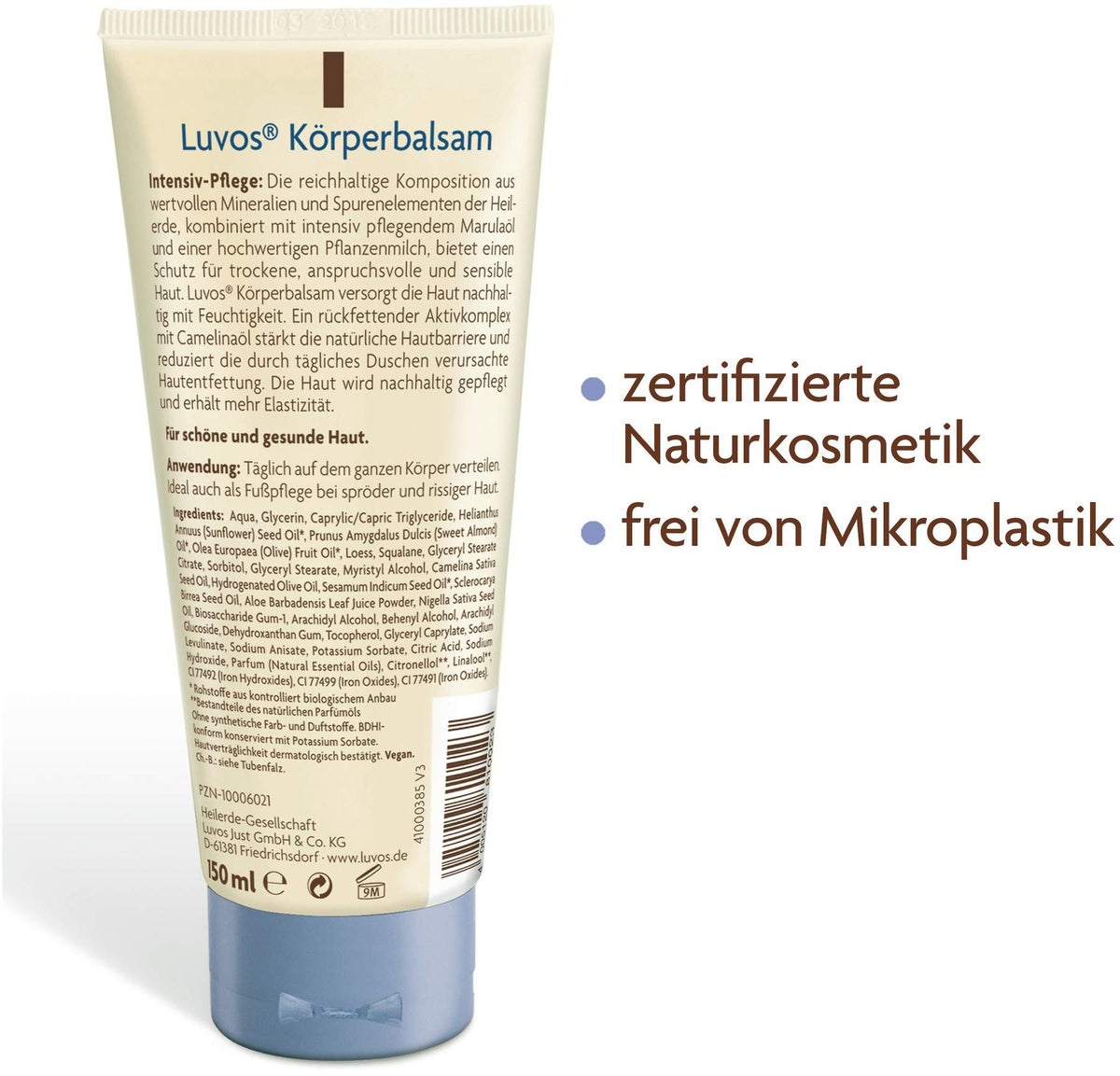 Luvos Naturkosmetik Körperbalsam Intensivpflege 150 ml