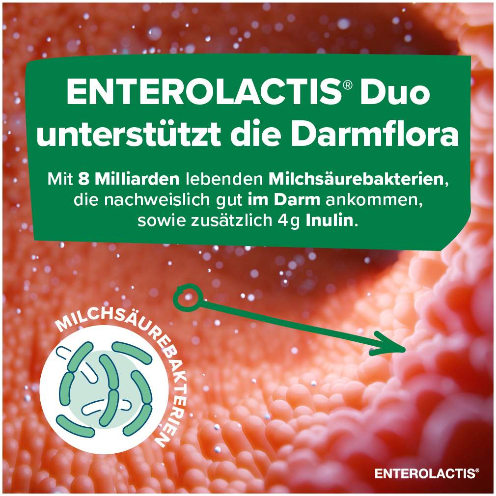 Enterolactis Duo Pulver Sachets 10 X 5 G