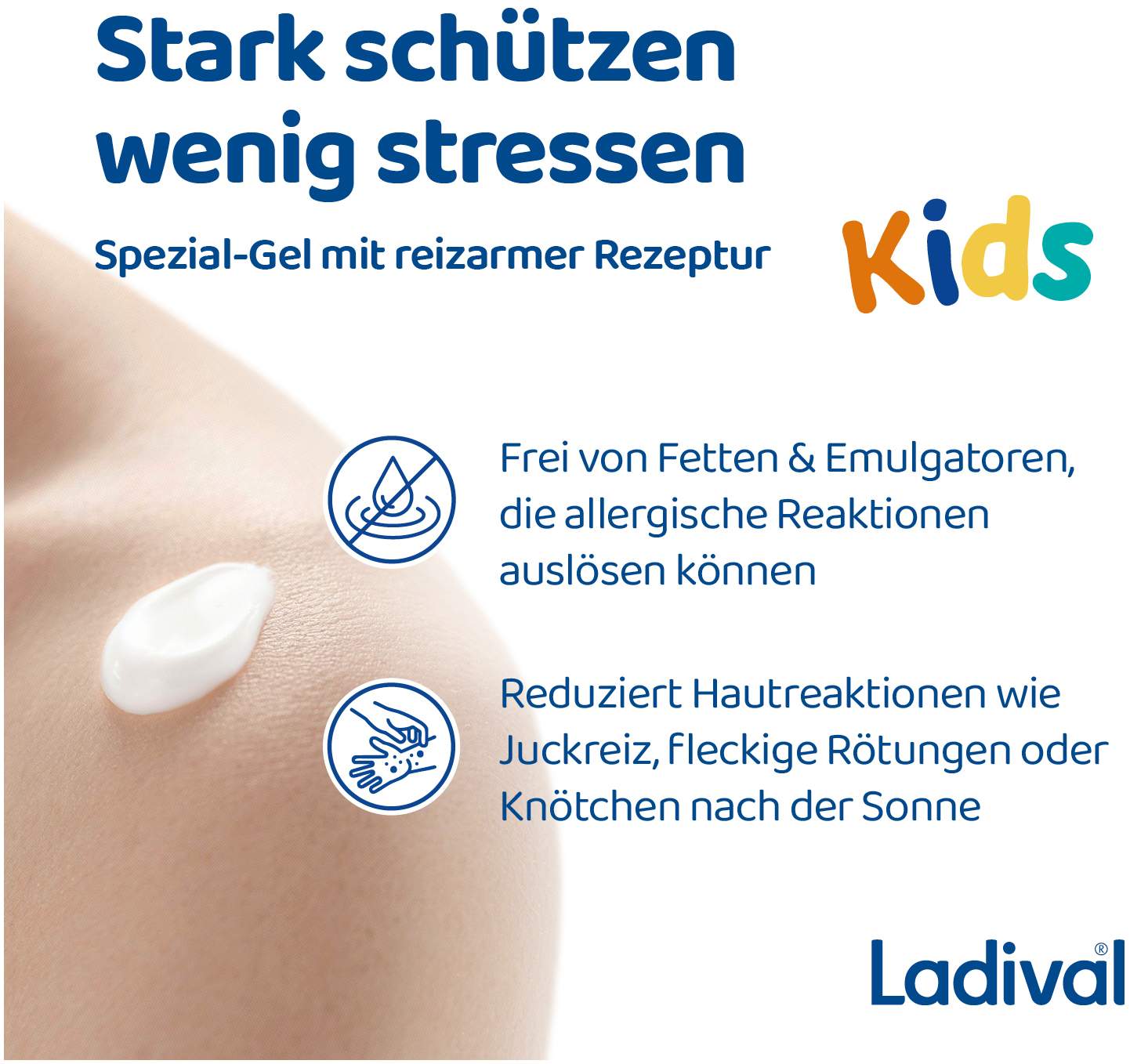 Ladival allergische Kinderhaut Gel LSF 50+ 200 ml