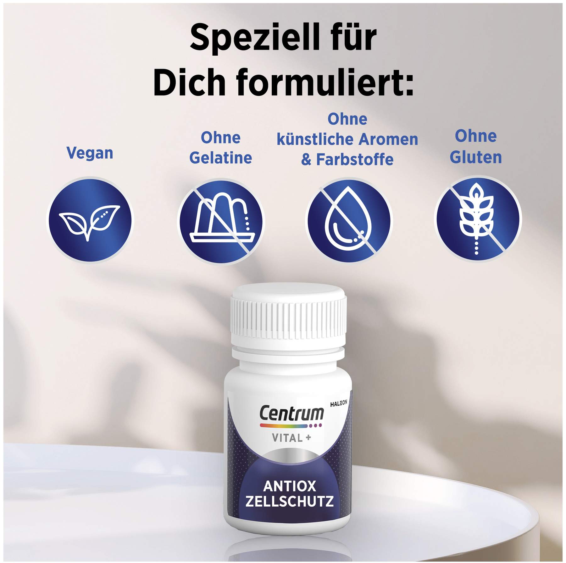 Centrum Vital + Antiox Zellschutz 30 Kapseln