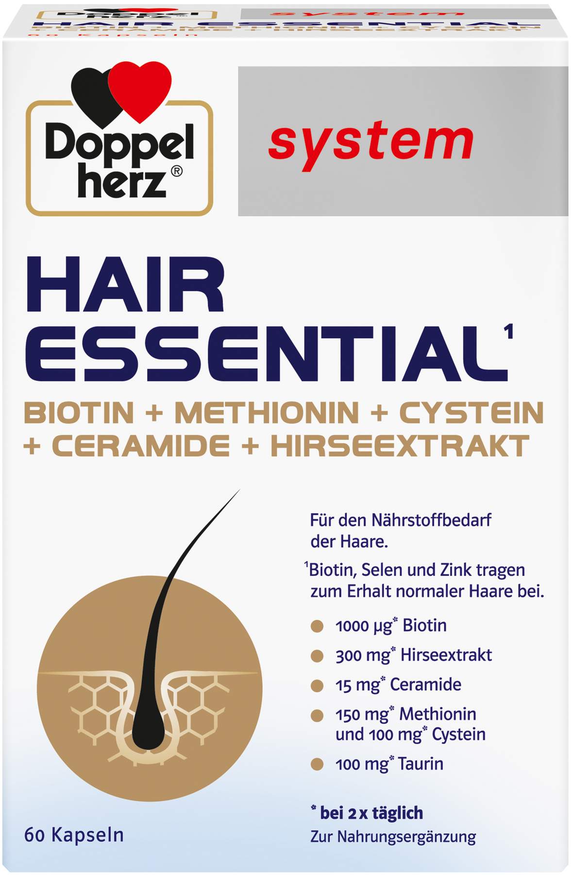 Doppelherz system Hair Essential 60 Kapseln
