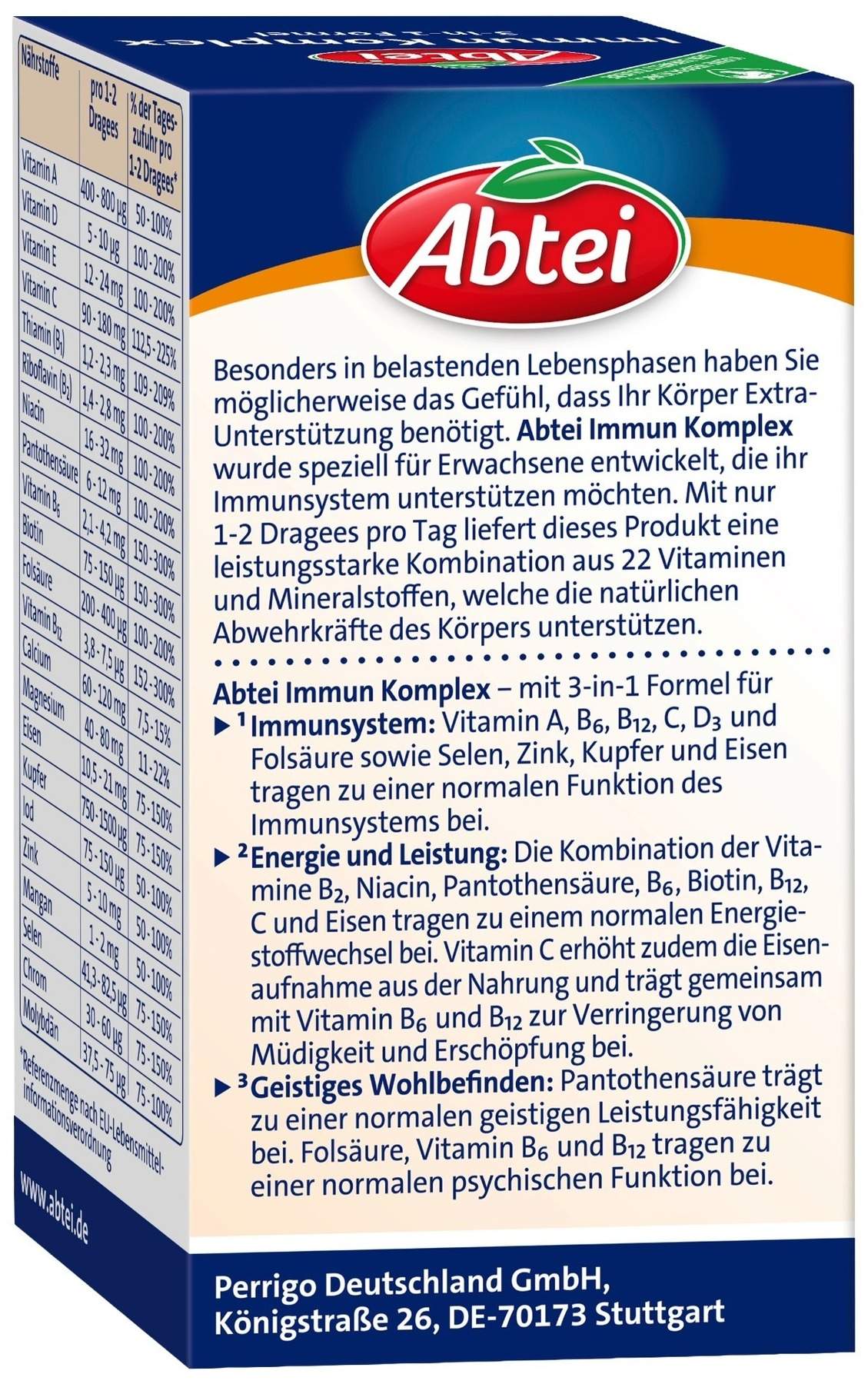 Abtei Immun Komplex 40 Dragees
