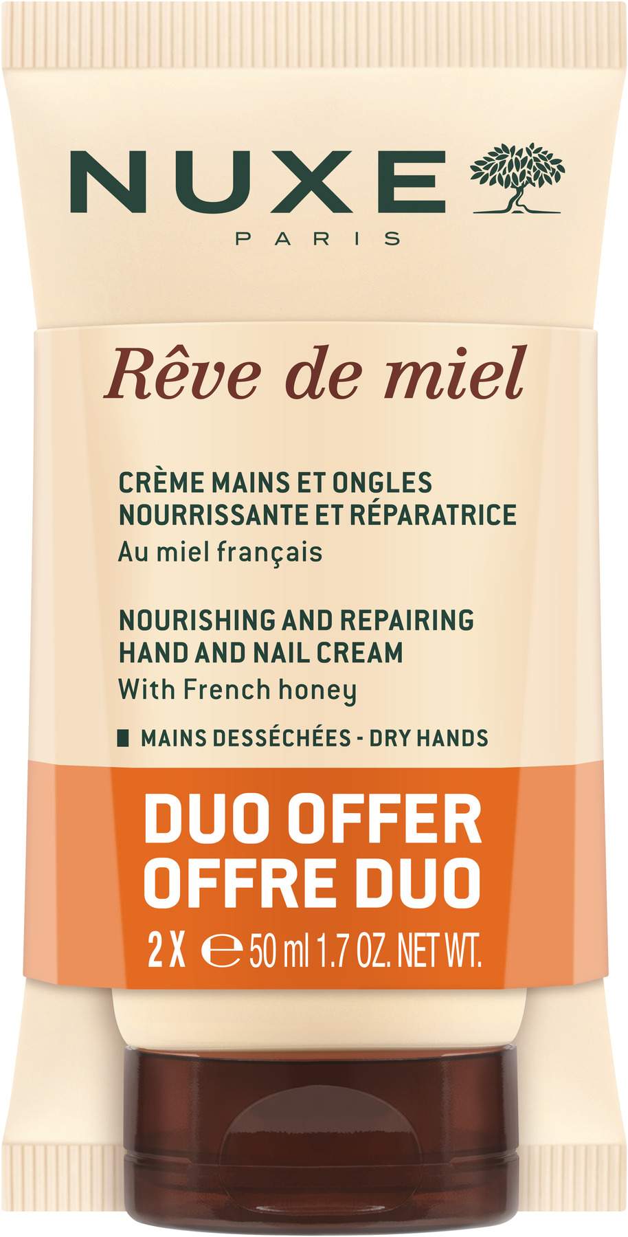 Nuxe Reve de Miel Hand- und Nagelcreme Duo 2 x 50 ml