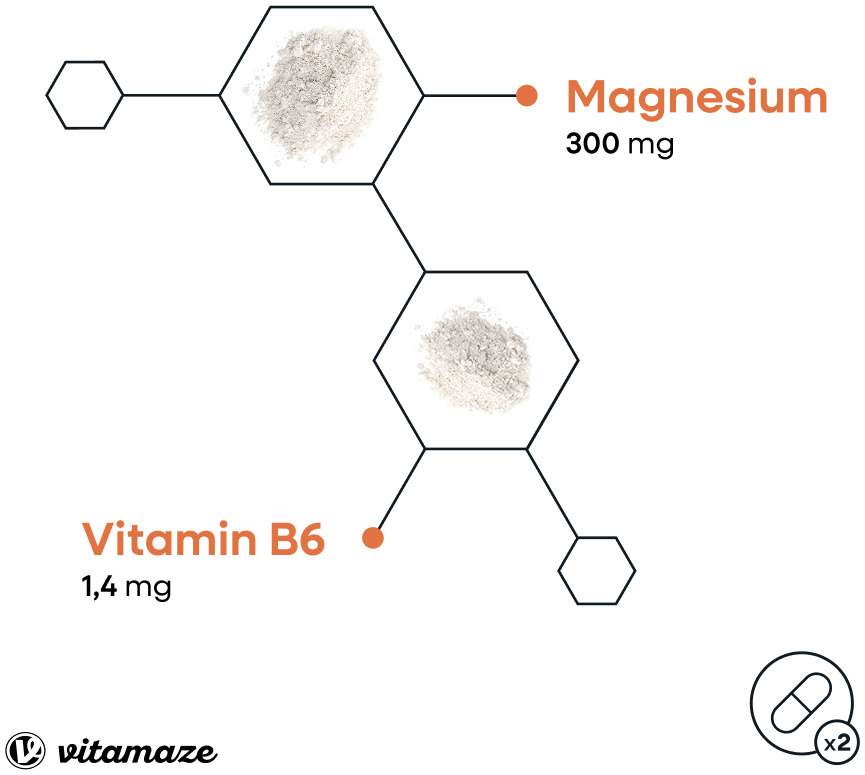 Magnesium Bisglycinat+Vitamin B6 Kapseln 240 Kapseln