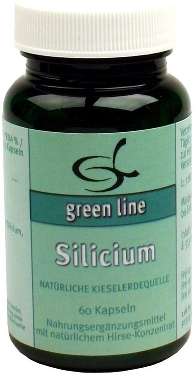 Silicium Natürliche Kieselerdequelle 60 Kapseln