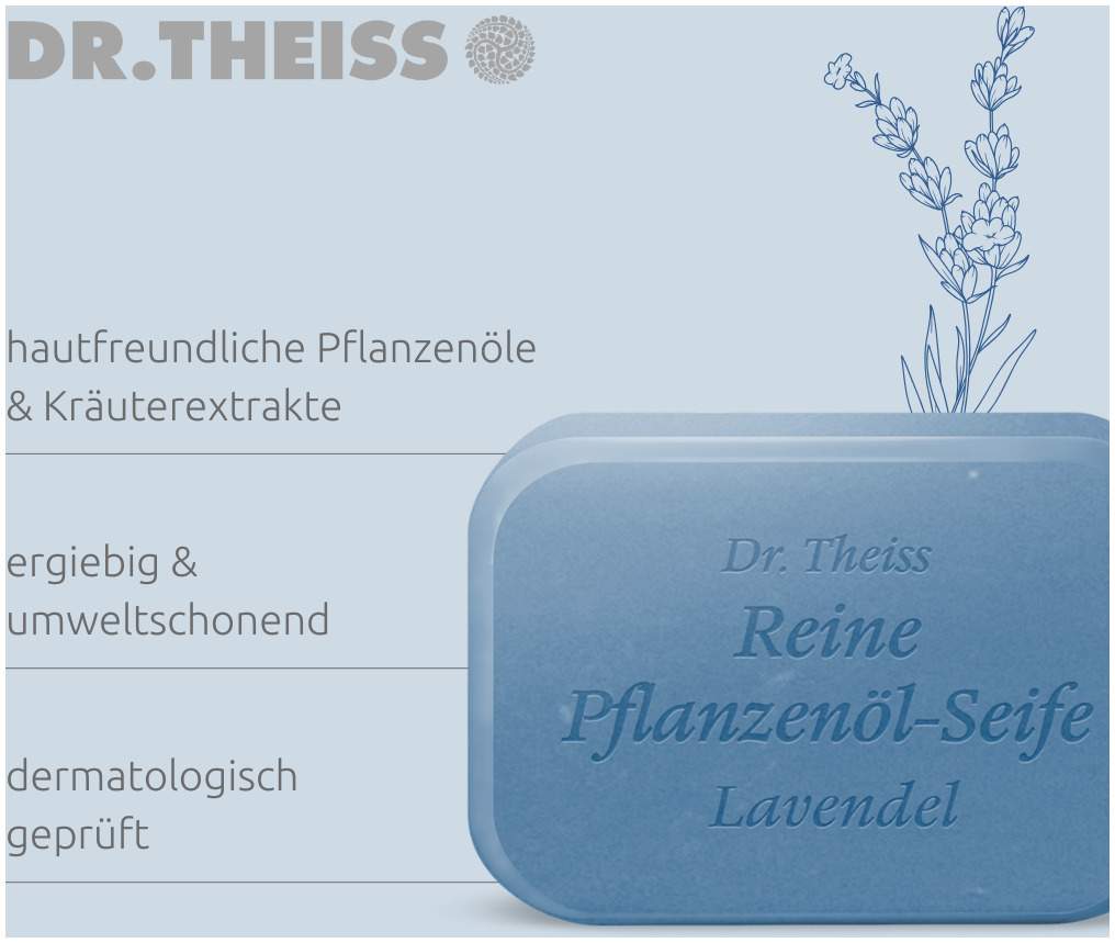 Dr. Theiss 100 G Lavendel Seife