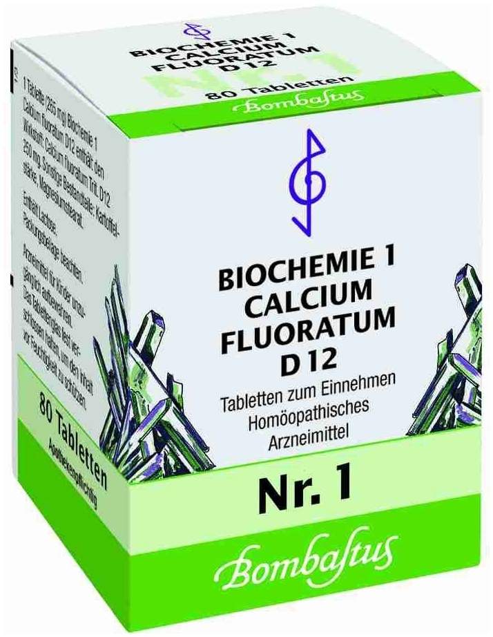 Biochemie Bombastus 1 Calcium Fluoratum D 12 80 Tabletten