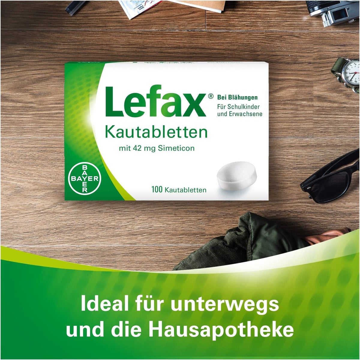 Lefax Kautabletten 100 Kautabletten