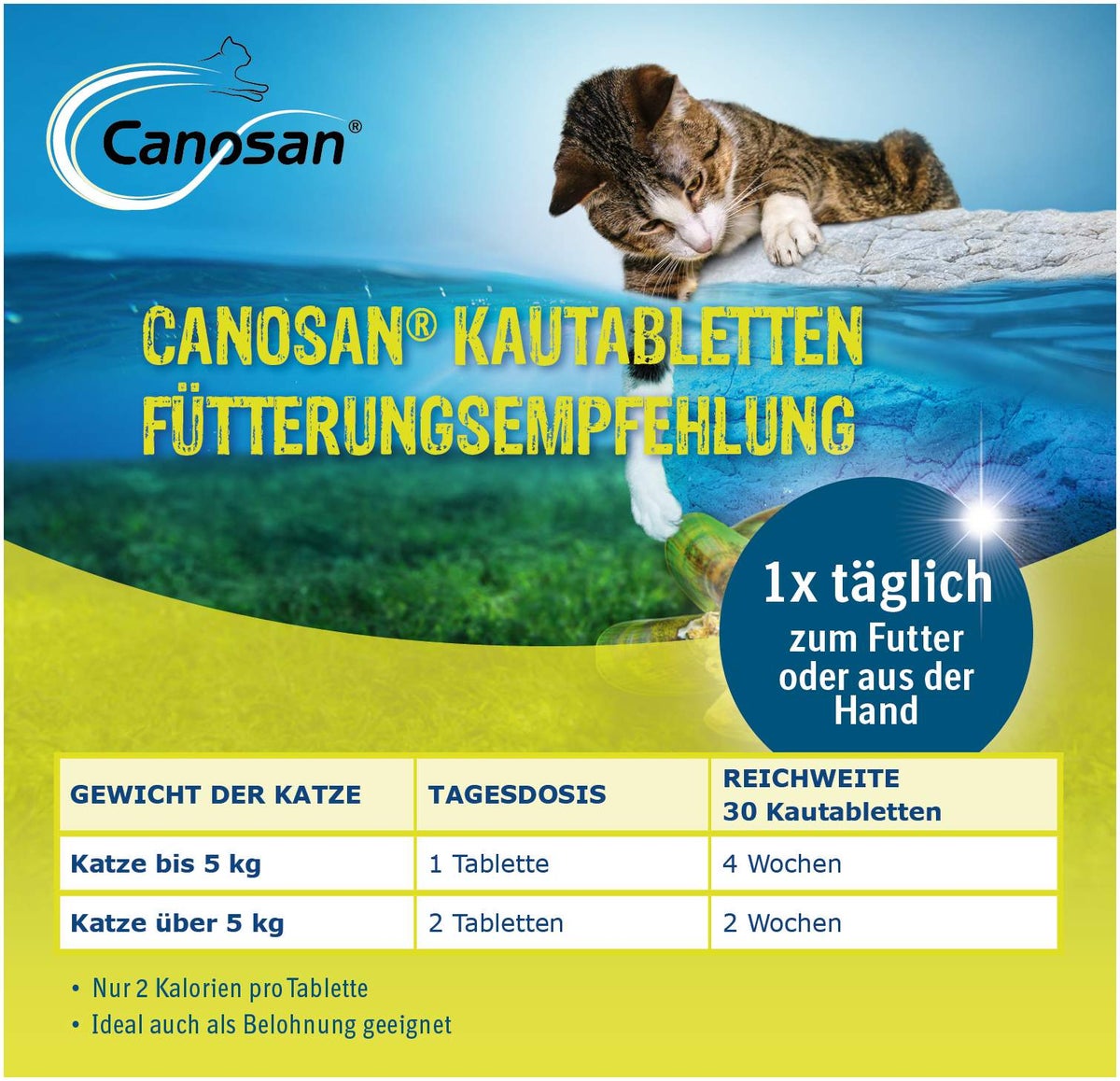 Canosan Für Katzen 30 Kautabletten