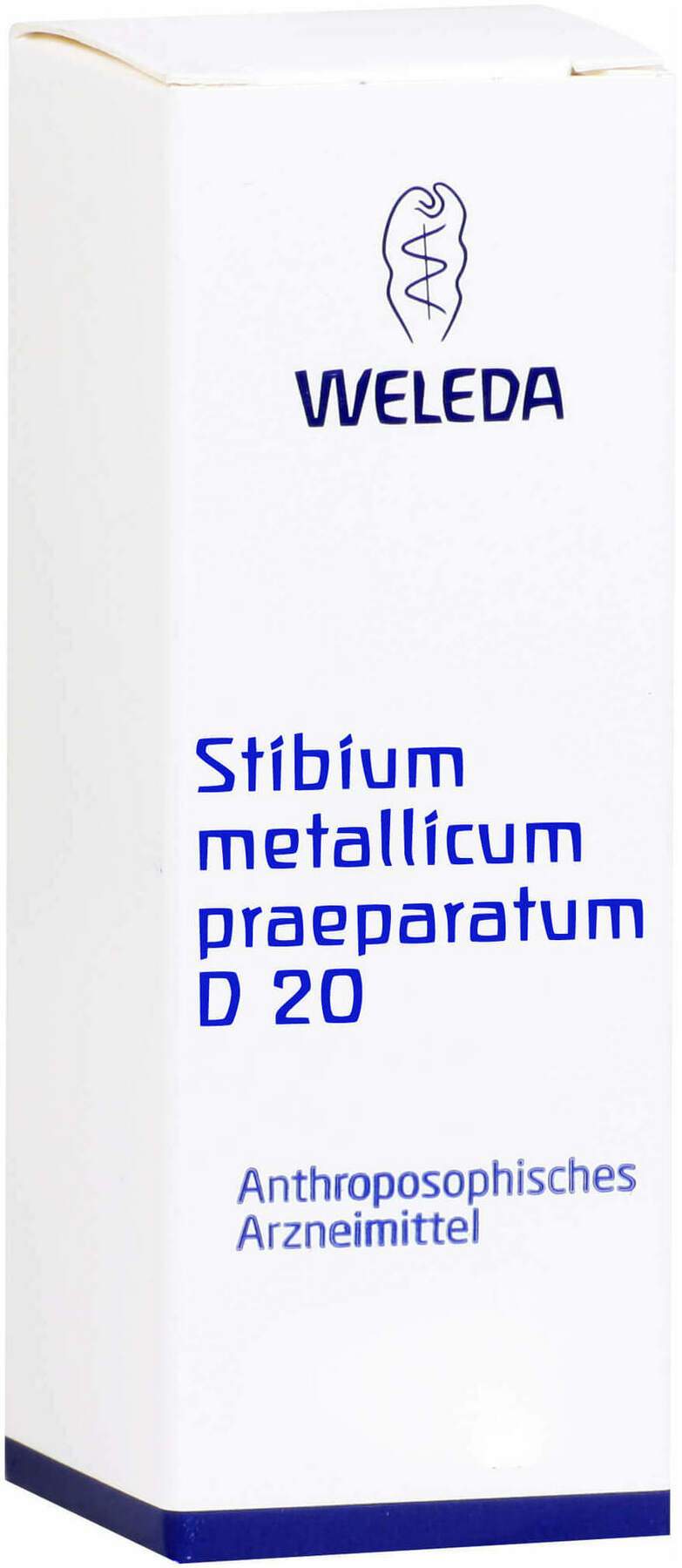 Weleda Stibium Metallicum Präparatum D20 Trituration 20 G