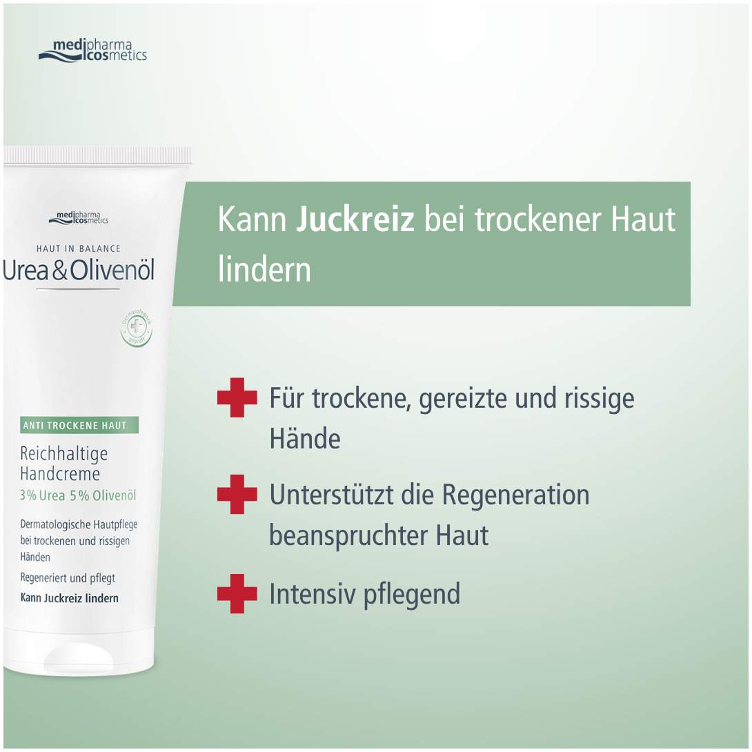 Olivenöl Haut in Balance Dermatologische Handcreme 5 %, 100 ml