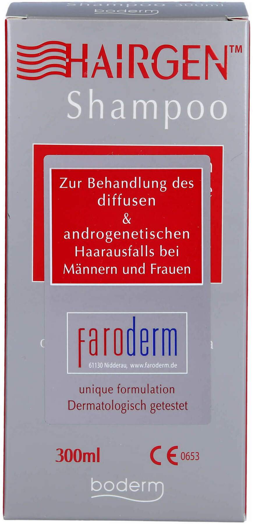 Hairgen Shampoo bei Haarausfall Frauen+männer  300ml