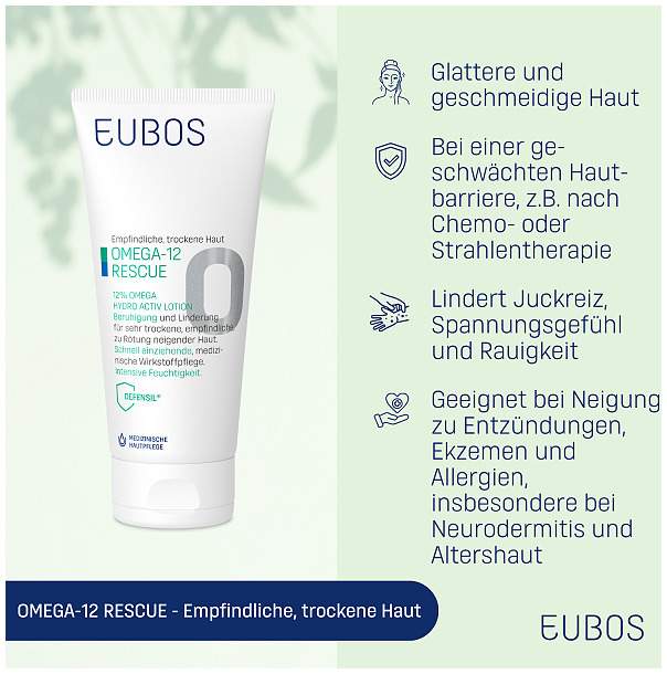 Eubos Empfindliche Haut Omega 3-6-9 Hydroactiv 200 ml Lotion