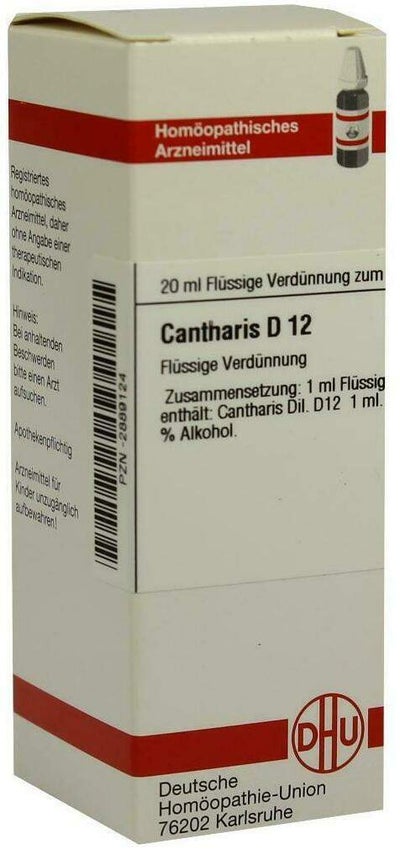 Dhu Cantharis D12 20 ml Dilution