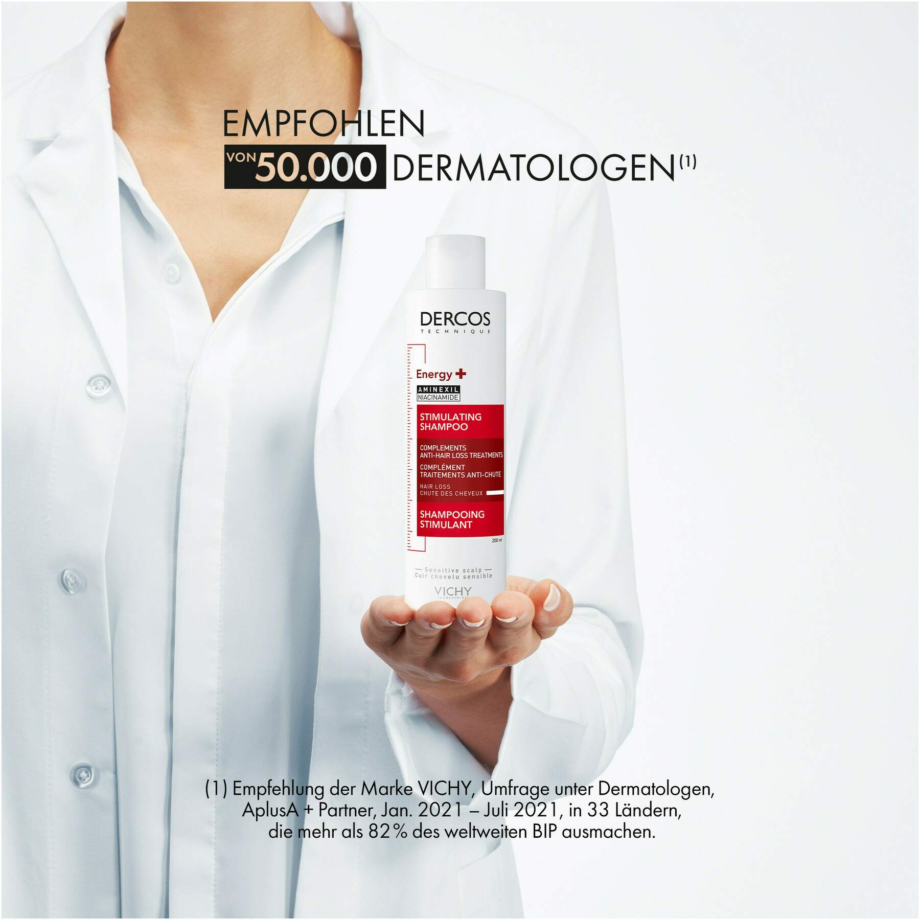 Vichy Dercos Vital Shampoo mit Aminexil 200 ml
