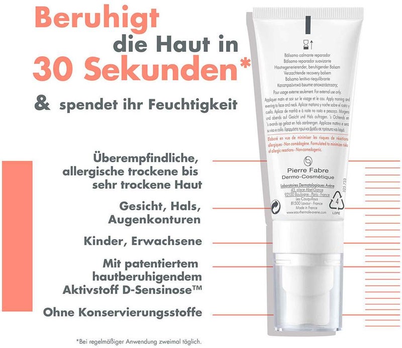 Avene Tolerance Control Balsam 40 ml