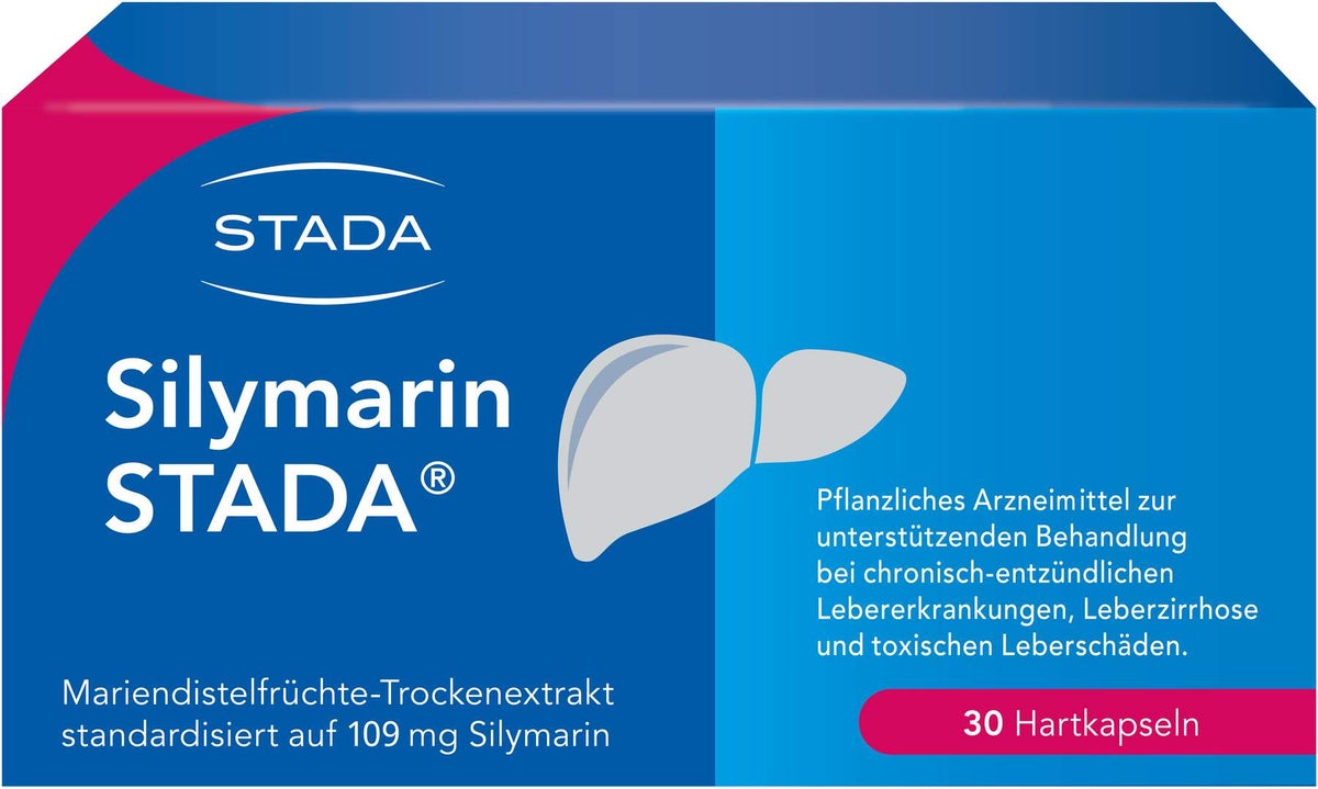 Silymarin Stada 109 mg Hartkapseln 30 Stück