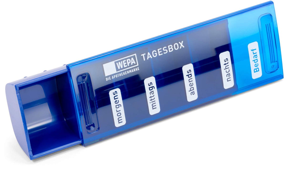 WEPA Tagesbox Farbig Sortiert + UV-Schutz