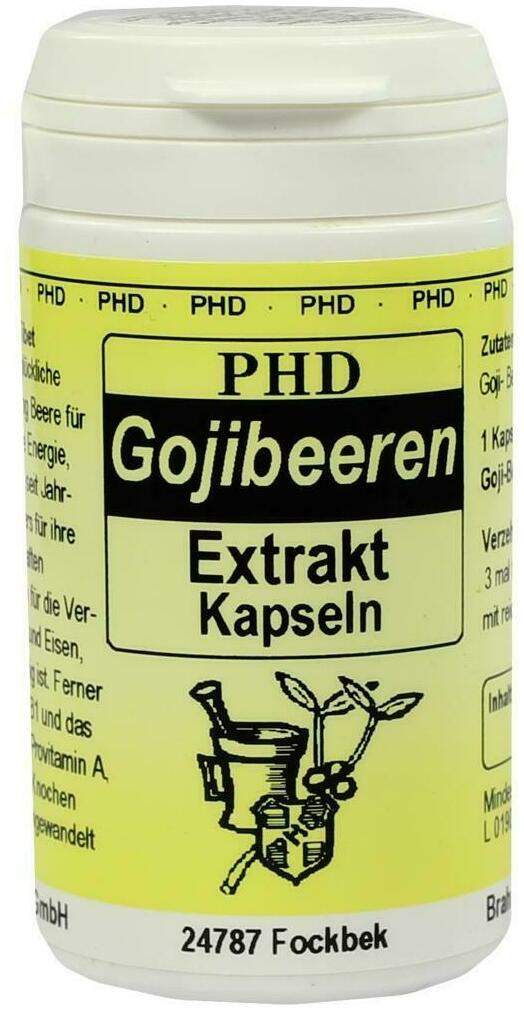 Gojibeeren Extrakt Kapseln