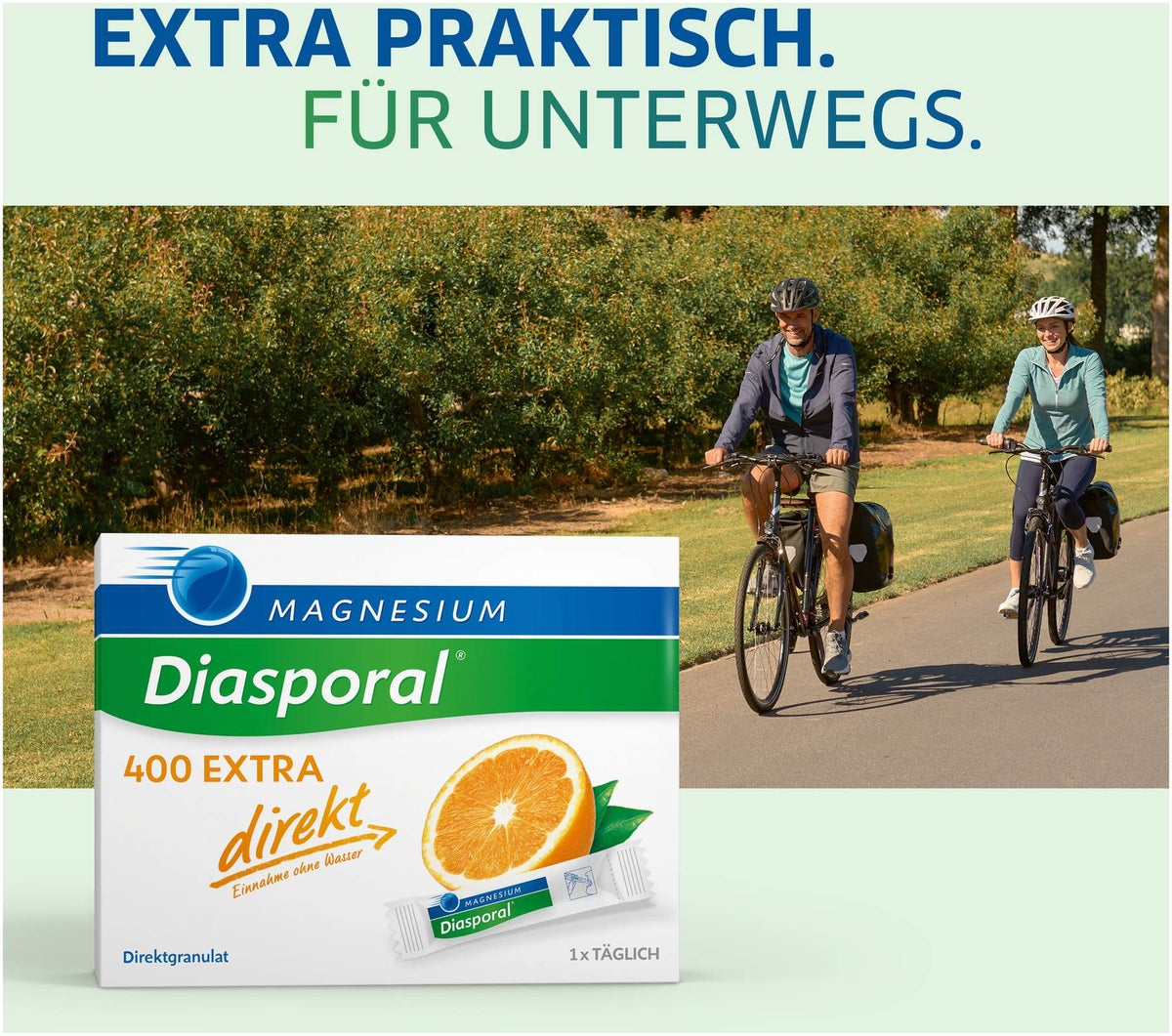 Magnesium Diasporal 400 Extra 100 Direkt Granulat Sticks