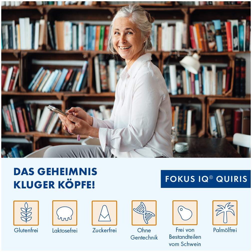 FOKUS IQ QUIRIS Weichkapseln 120 Stk.