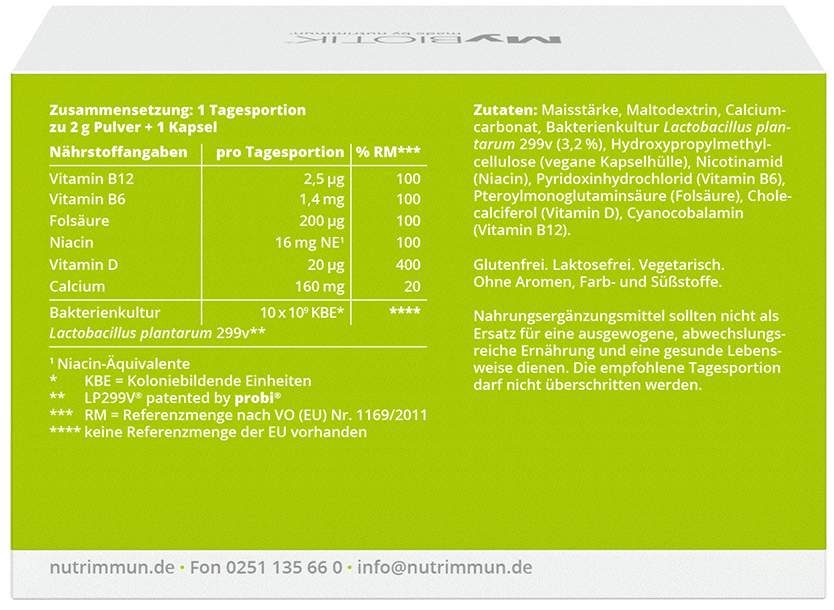 Mybiotik Balance Rds 40 Tagesportionen