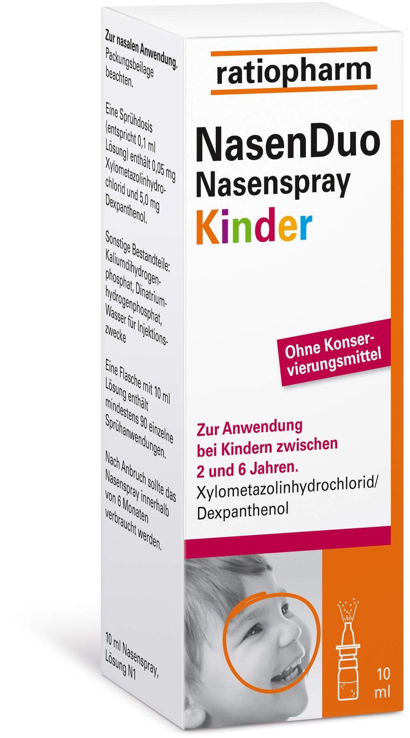 NasenDuo Nasenspray Kinder 10 ml