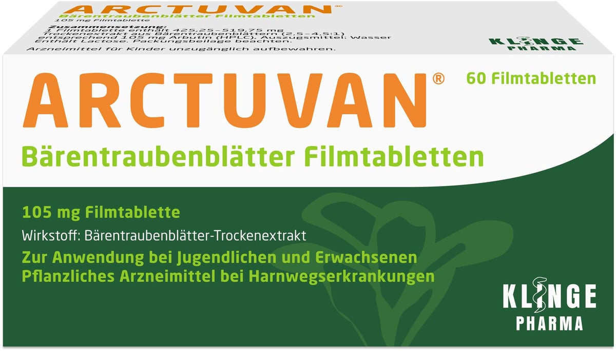 Arctuvan Bärentraubenblätter 60 Tabletten