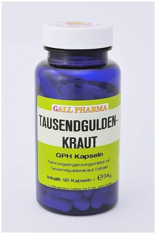 Tausendgüldenkraut Gph 90 Kapseln