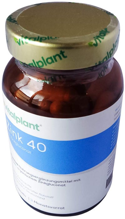 Zink 40 mg Vitalplant Kapseln