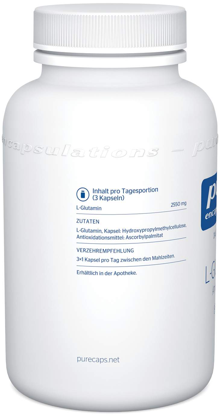 Pure Encapsulations L-Glutamin 850 mg 90 Kapseln